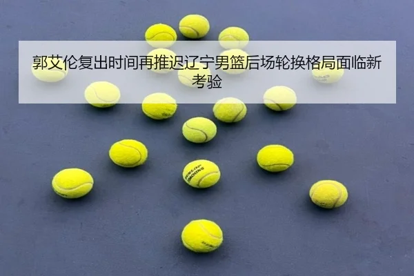 郭艾伦复出时间再推迟辽宁男篮后场轮换格局面临新考验